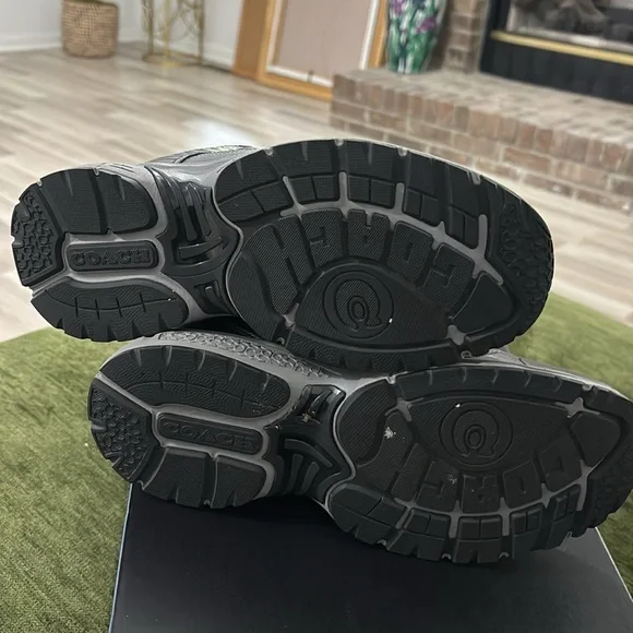 Coach C301 Ancient Zinc/Black and Gray‎ Athletic Unisex Sneakers Size 7.5